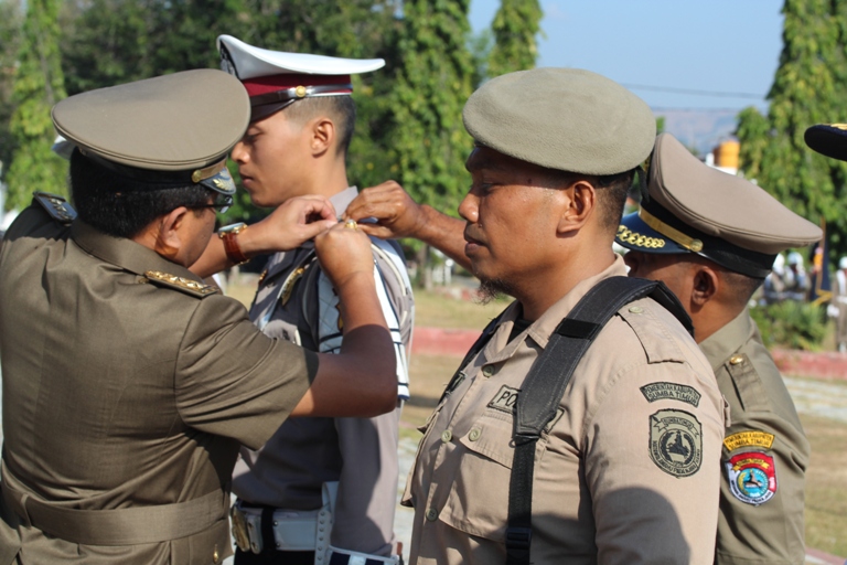 Wakil Bupati Sumba Timur Pimpin Apel Gelar Pasukan Ops Ketupat Turangga 2018