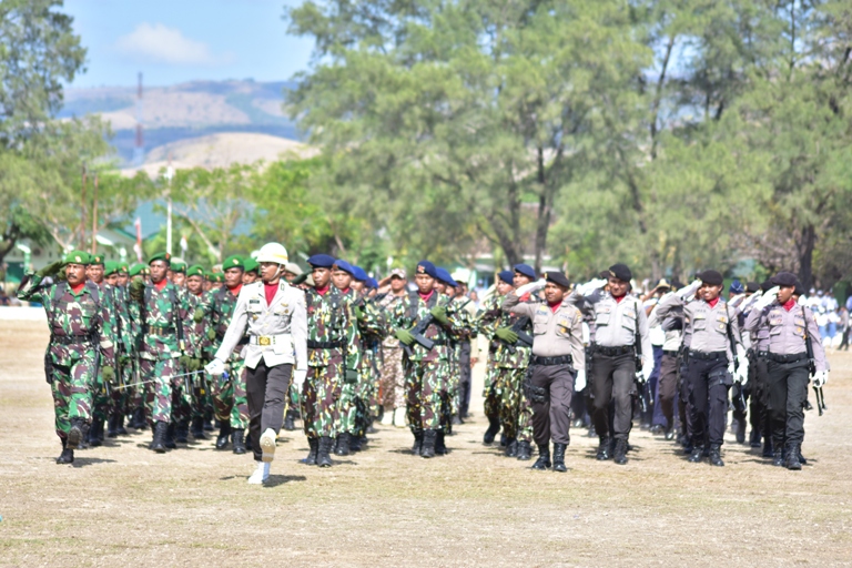 HUT RI ke 73, Bupati Sumba Timur : Kita Sepatutnya Berterima Kasih Kepada Para Pahlawan Kita, Karena Pengorbanan Mereka Kita Menjadi Negara Yang Merdeka Seperti Sekarang Ini