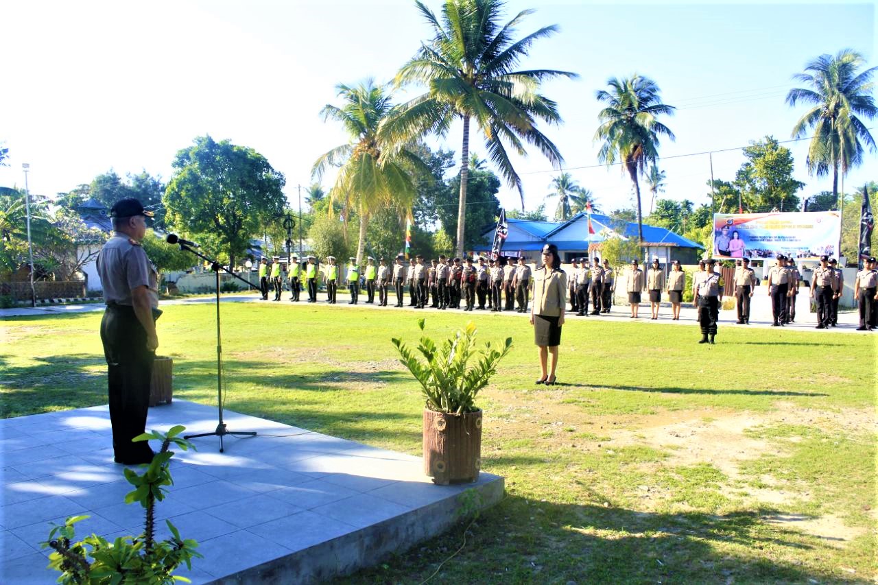 Peringatan Hari Jadi Polwan ke - 70 di Polres Sumba Timur