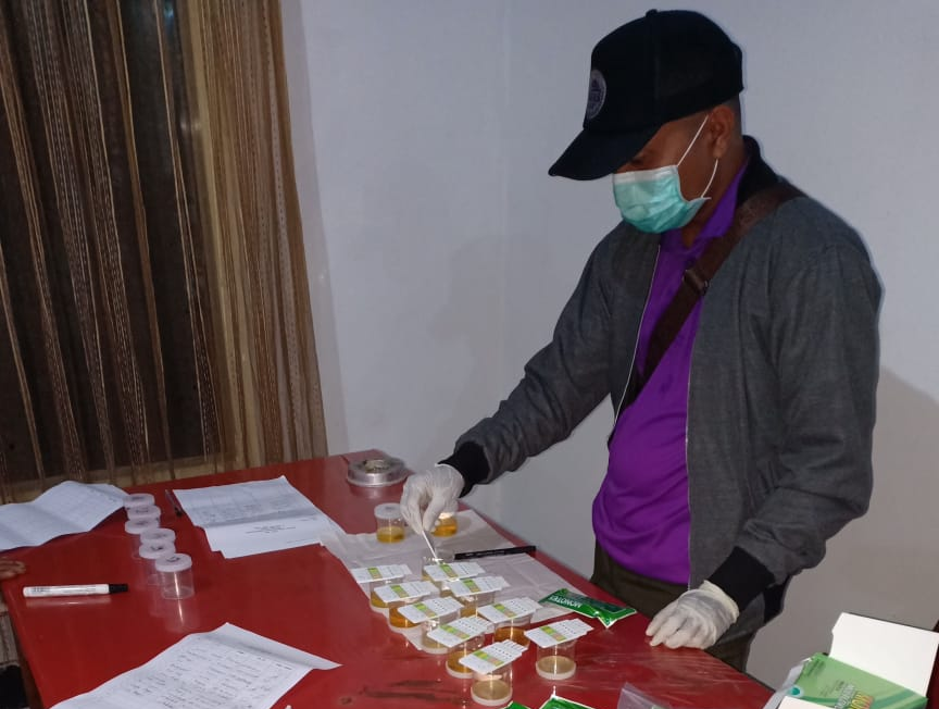 Operasi Pemberantasan Narkoba, Satresnarkoba Polres Sumba Timur dan Kesbangpol Sidak Kesejumlah Hotel di Kota Waingapu