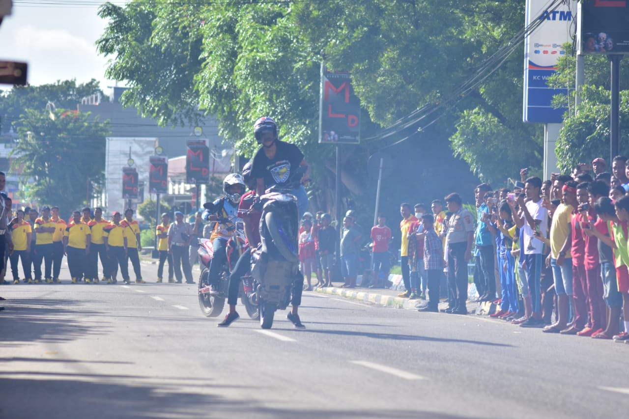 Keren! Ada Komunitas Trail Waingapu dan MCW Yang Ikut Meriahkan MRSF 2019 Polres Sumba Timur