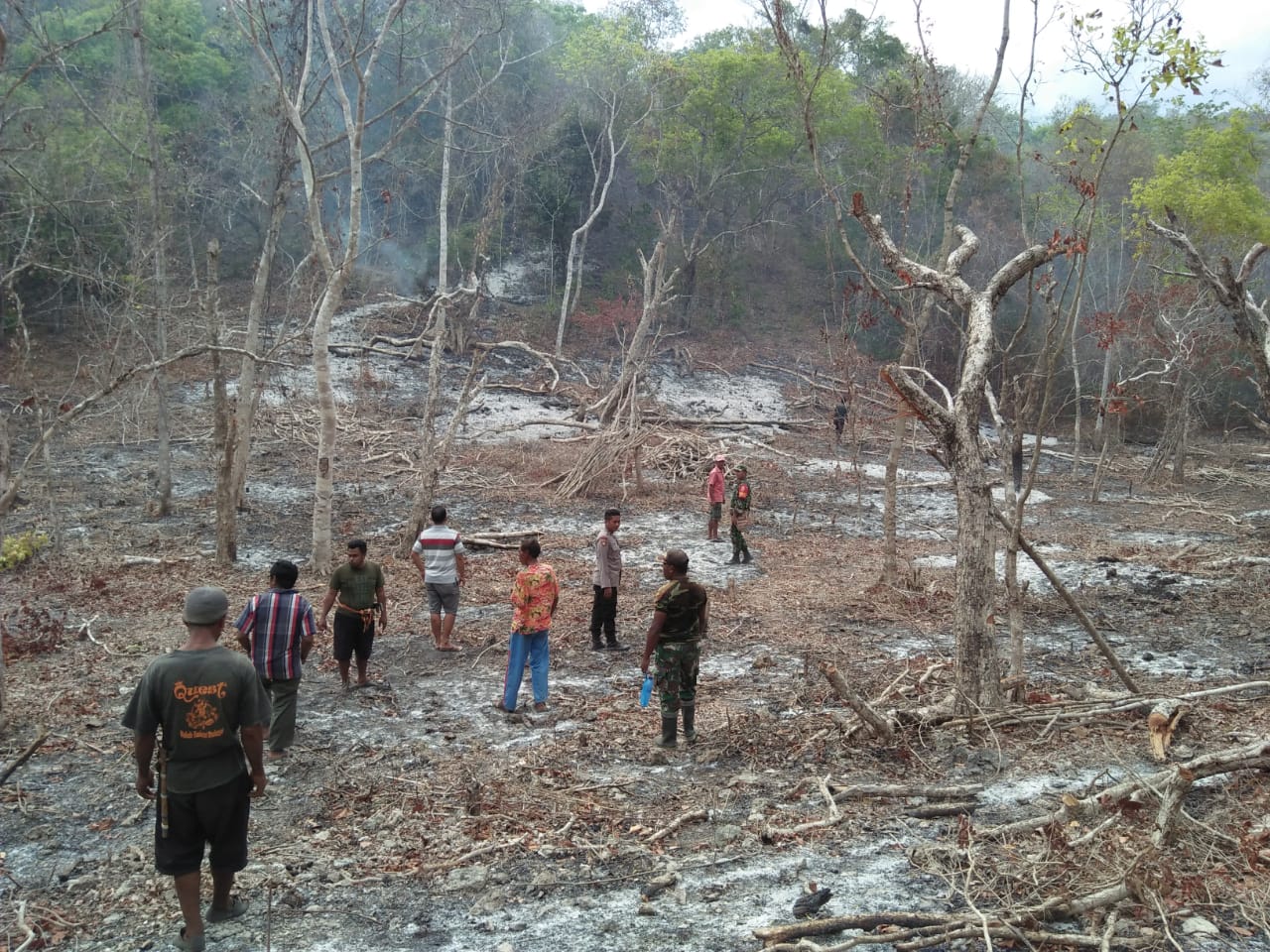 Penyidik Polsek Pahunga Lodu Limpahkan Kasus Pembakaran Lahan ke JPU