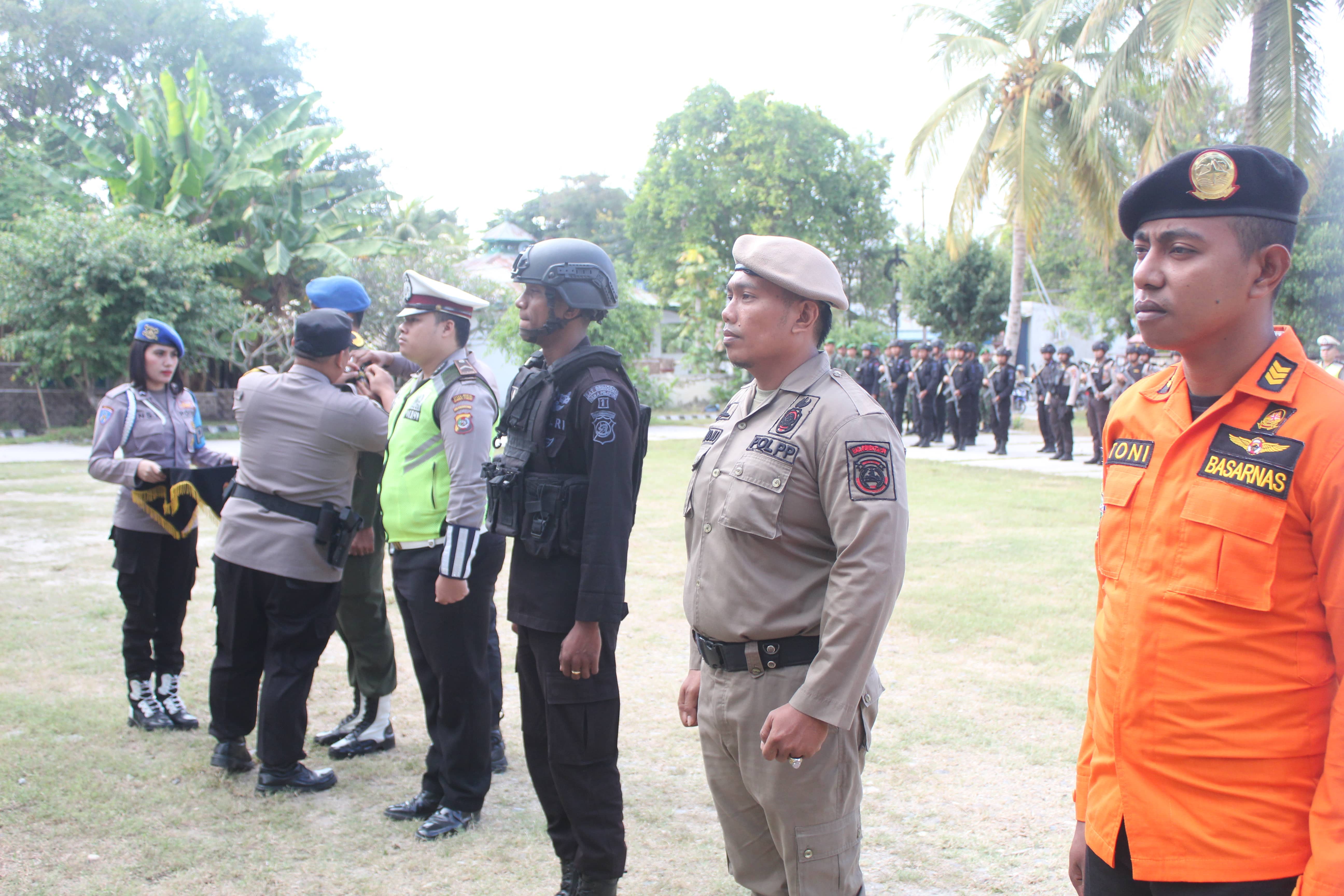 Polres Sumba Timur Apel Gelar Pasukan Ops Ketupat Turangga 2019